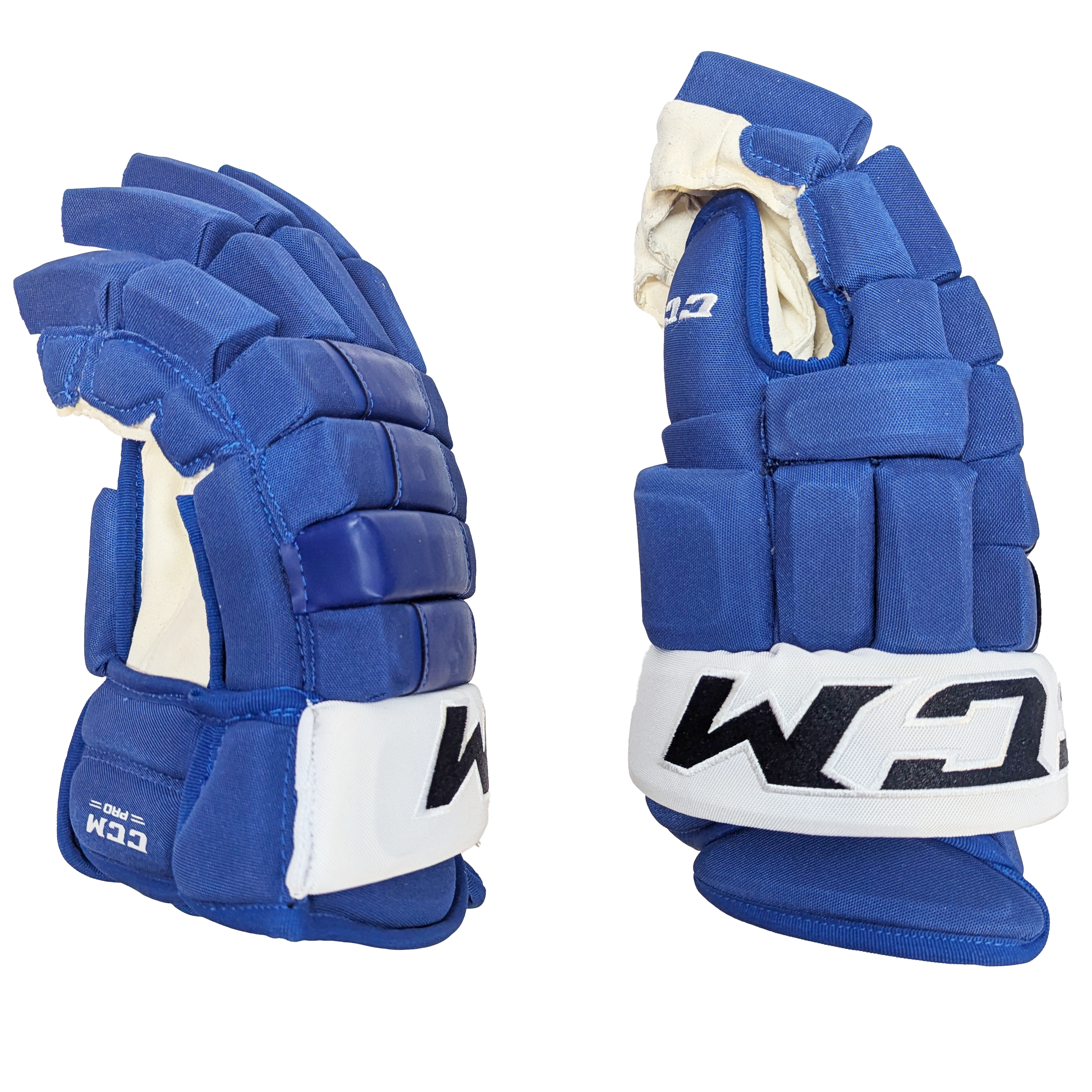 CCM HG97XP - Gant AHL Pro Stock (bleu/blanc)